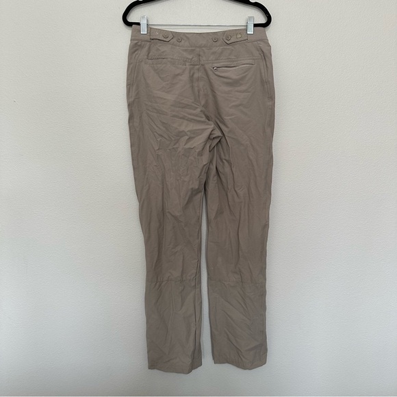 Royal Robbins women’s tan khaki discovery III pant straight left outdoor pant 4 - Picture 3 of 3